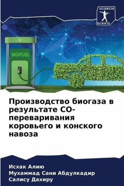 Proizwodstwo biogaza w rezul'tate CO-perewariwaniq korow'ego i konskogo nawoza - Aliü, Ishak;Abdulkadir, Muhammad Sani;Dahiru, Salisu