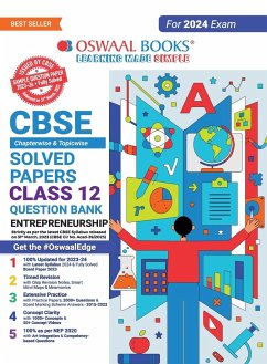 Oswaal CBSE Class 12 Entrepreneurship Question Bank 2023-24 Book - Oswaal Editorial Board