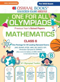 Oswaal One For All Olympiad Previous Years' Solved Papers, Class-6 Mathematics Book (For 2023 Exam) - Oswaal Editorial Board