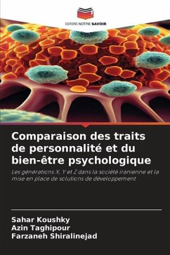 Comparaison des traits de personnalité et du bien-être psychologique - Koushky, Sahar;Taghipour, Azin;Shiralinejad, Farzaneh