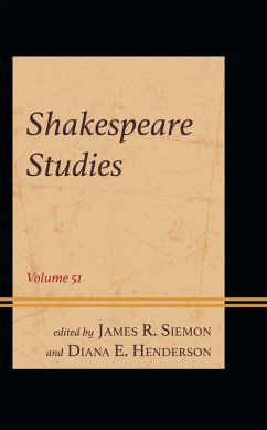 Shakespeare Studies (eBook, ePUB) Shakespeare Studies (eBook, ePUB)