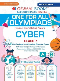 Oswaal One For All Olympiad Previous Years' Solved Papers, Class-7 Cyber Book (For 2023 Exam) - Oswaal Editorial Board