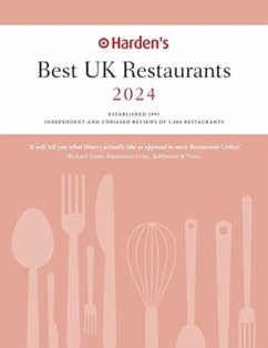 Cover Harden's Best UK Restaurants 2024