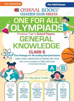 Oswaal One For All Olympiad Previous Years' Solved Papers, Class-6 General Knowledge Book (For 2023 Exam) - Oswaal Editorial Board