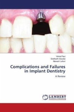 Complications and Failures in Implant Dentistry - Paul, Vishal;Sisodia, Siddharth;Lahori, Manesh