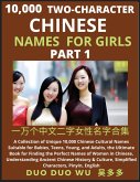 Learn Mandarin Chinese Two-Character Chinese Names for Girls (Part 1) Learn Mandarin Chinese Two-Character Chinese Names for Girls (Part 1)