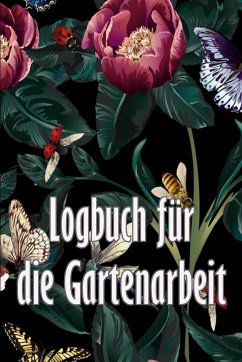 Cover Logbuch für die Gartenarbeit