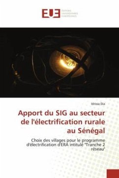 Apport du SIG au secteur de l'électrification rurale au Sénégal - Dia, Idrissa