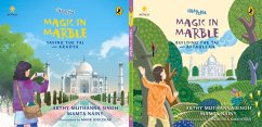 Cover Magic in Marble: Building the Taj with Attaullah and Saving the Taj with Aradya (Ulta-Pulta Series, Intach)