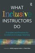What Inclusive Instructors Do (eBook,... - Bild 1