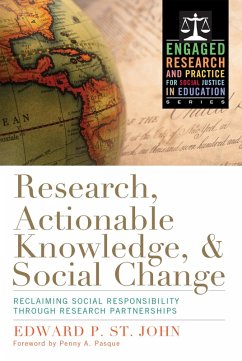 Cover Research, Actionable Knowledge, and Social Change (eBook, ePUB)
