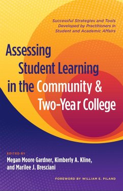 Assessing Student Learning in the Community and Two-Year College (eBook, PDF)