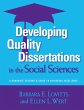 Developing Quality Dissertations in the... - Bild 1