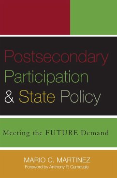 Postsecondary Participation and State Policy (eBook, ePUB) - Martinez, Mario C.