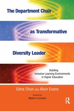 Cover The Department Chair as Transformative Diversity Leader (eBook, PDF)