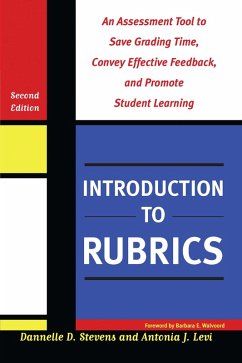 Introduction to Rubrics (eBook, ePUB) - Stevens, Dannelle D.; Levi, Antonia J.