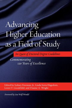 Advancing Higher Education as a Field of Study (eBook, ePUB)