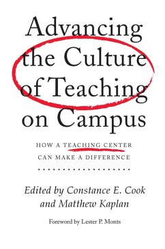 Advancing the Culture of Teaching on Campus (eBook, PDF)