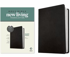Cover NLT Giant Print Bible, Filament Enabled (Leatherlike, Black, Red Letter)