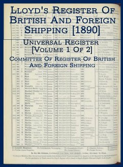 Lloyd's Register of British and Foreign Shipping [1890] - Committee Of Register