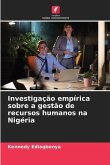Investigação empírica sobre a gestão de recursos humanos na Nigéria