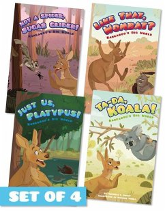 Kangaroo's Big World (Set of 4) - L. Brown, Michelle