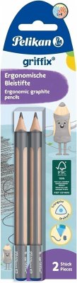 Cover Pelikan Bleistift griffix® Stärke B, 2er Set