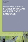 Studies in Italian as a Heritage Language (eBook, ePUB)