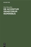 De Accentum Graecorum Nominibus (eBook, PDF)