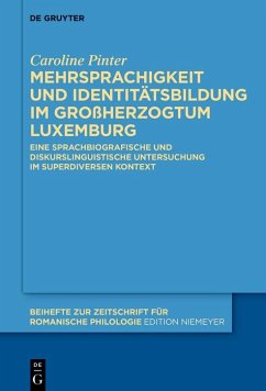 Cover Mehrsprachigkeit und Identitätsbildung im Großherzogtum Luxemburg (eBook, ePUB)