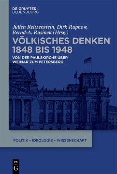 Cover Völkisches Denken 1848 bis 1948 (eBook, ePUB)