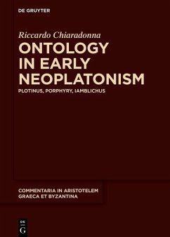Cover Ontology in Early Neoplatonism (eBook, ePUB)