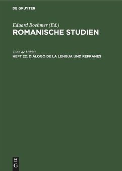 Diálogo de la lengua und Refranes (eBook, PDF) - Valdes, Juan De