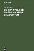 Zu der Sylloge Epigrammatum Graecorum (eBook, PDF)