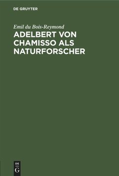 Cover Adelbert von Chamisso als Naturforscher (eBook, PDF)