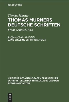 Kleine Schriften, Teil 3 (eBook, PDF)