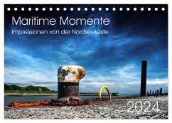 Maritime Momente (Tischkalender 2024 DIN A5 quer), CALVENDO Monatskalender - Kühn, Gerhard