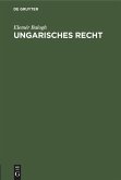 Ungarisches Recht (eBook, PDF)