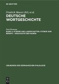 Stämme und Landschaften. Stände und Berufe - Geschichte der Namen (eBook, PDF)