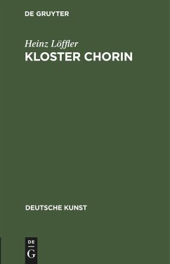 Kloster Chorin (eBook, PDF) - Löffler, Heinz