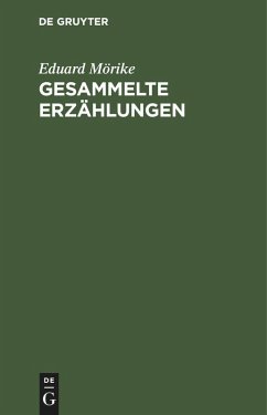 Gesammelte Erzählungen (eBook, PDF) - Mörike, Eduard