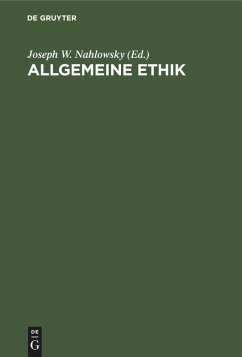 Cover Allgemeine Ethik (eBook, PDF)