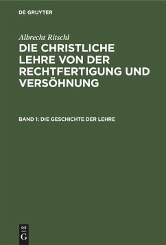Die Geschichte der Lehre (eBook, PDF) - Ritschl, Albrecht