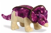 Aurora 32117 - Dinosaurier Triceratops, stehend, violett/beige, 33 cm