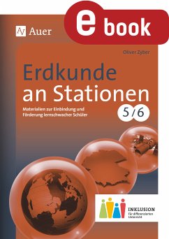 Erdkunde an Stationen 5-6 Inklusion (eBook, PDF) - Zyber, Oliver