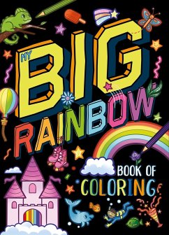 My My Big Rainbow Book of Coloring - Igloobooks