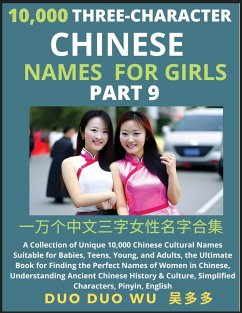 Learn Mandarin Chinese Three-Character Chinese Names for Girls (Part 9) - Wu, Duo Duo