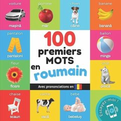 100 premiers mots en roumain: Imagier bilingue pour enfants: français / roumain avec prononciations - Yukismart