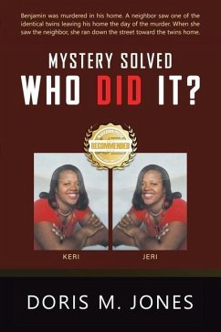 Mystery Solved: Who Did It? - Jones, Doris M.