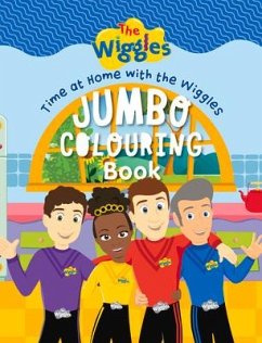 The Wiggles: Time at Home with the Wiggles: Jumbo Colouring Book - The Wiggles
